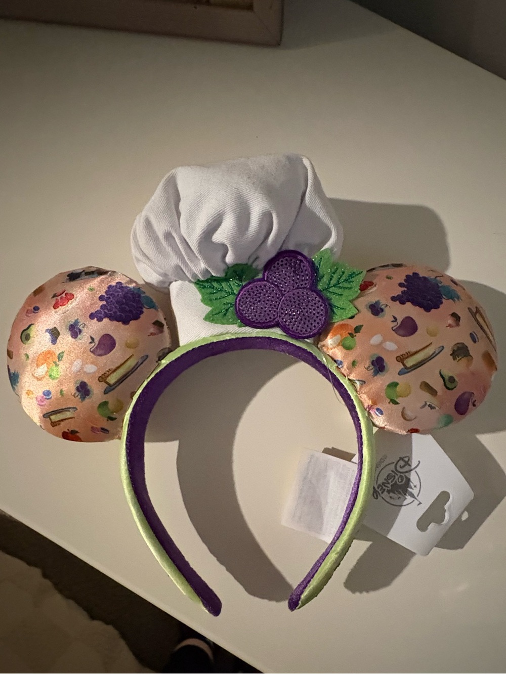 Disney Parks 2023 EPCOT Food & Wine Festival Chef Ears NWT